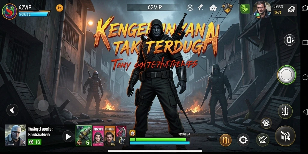 Gameplay menegangkan dengan suasana Horror yang mencekam.