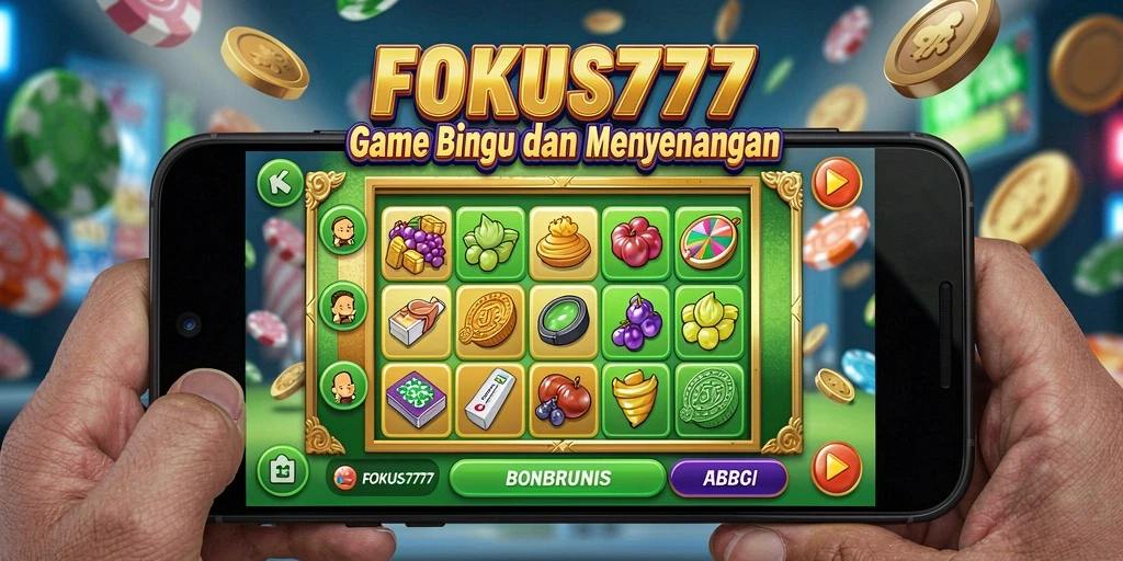 Tampilan gameplay seru dalam FOKUS777 yang menarik.