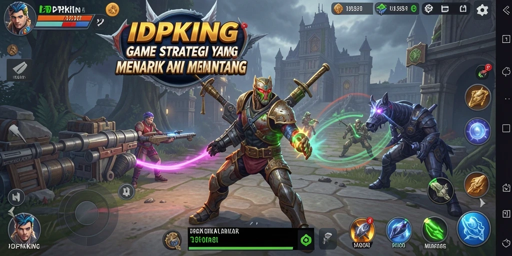 Gameplay seru dan strategi mendalam dalam IDPKING.
