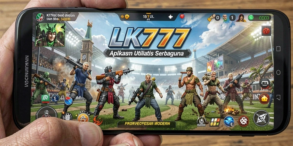 Tampilan antarmuka LK777 yang menarik dan fungsional.