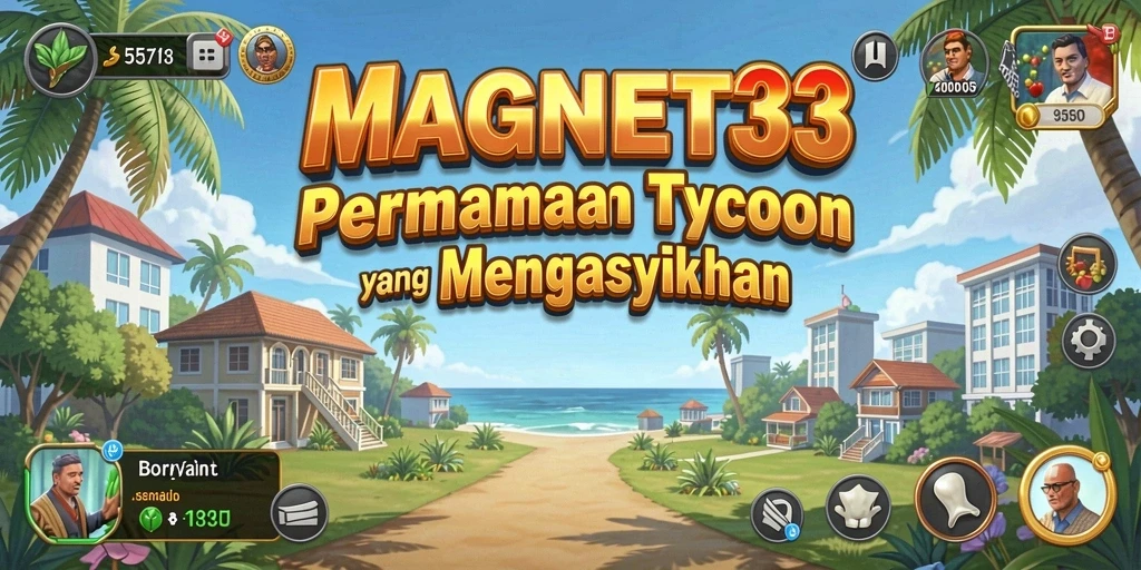 Gameplay menarik dan seru dari MAGNET33 dalam mode Tycoon.