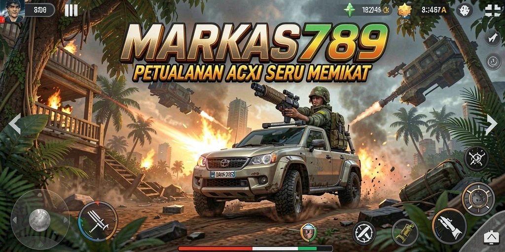 Tampilan menarik dari gameplay seru MARKAS789 yang penuh aksi.