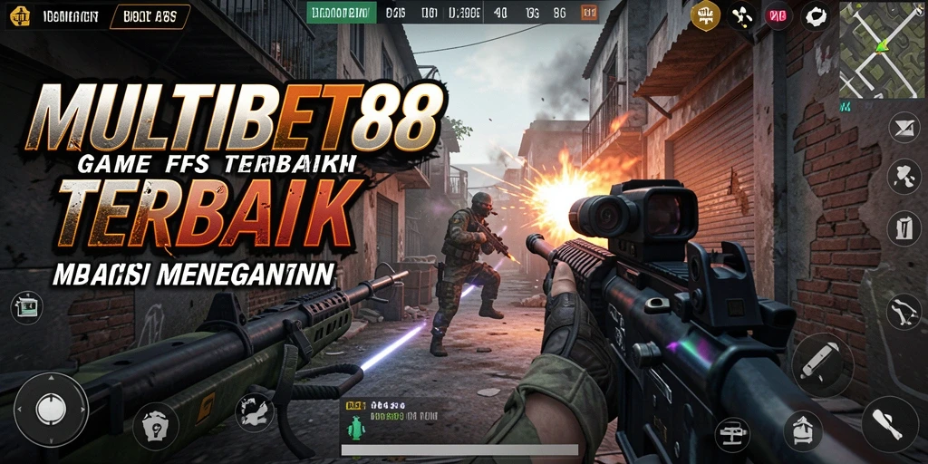 Screenshot gameplay MULTIBET88 yang menampilkan aksi tembak-menembak seru.