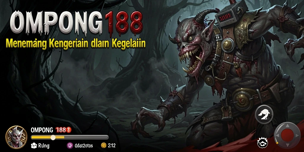 Screenshot gameplay OMPONG188 menampilkan suasana mencekam dan menegangkan.