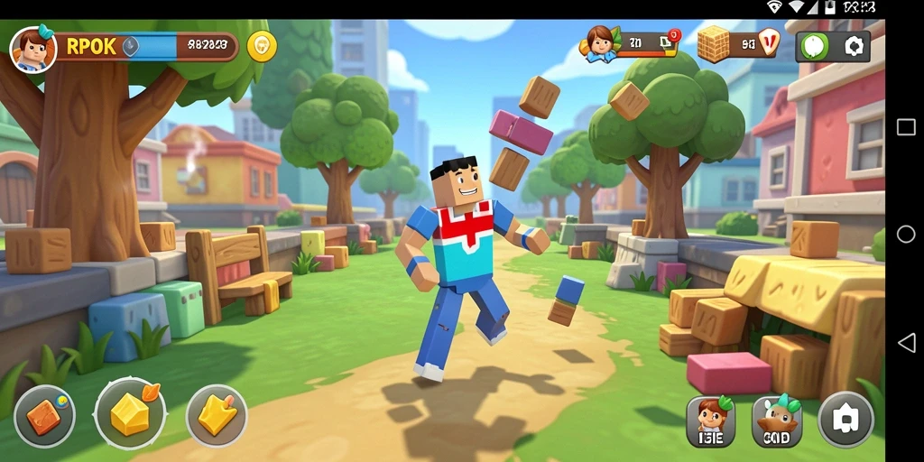 Tampilan gameplay RPOK yang menantang dan menyenangkan.