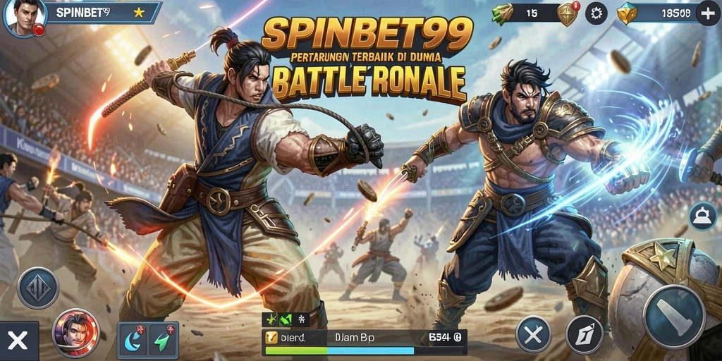 Screenshot SPINBET99 menampilkan pertempuran seru dan strategi yang mendebarkan.