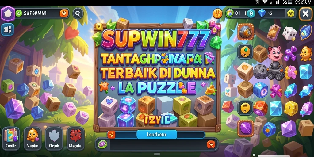 Tampilan gameplay SUPWIN777 yang menarik dan penuh tantangan.