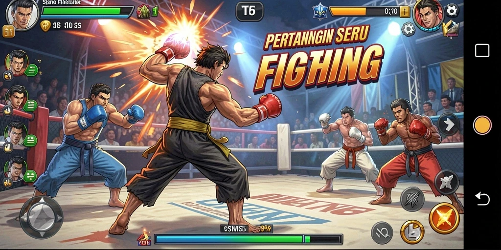Tampilan gameplay T6 yang penuh aksi dan pertarungan seru.