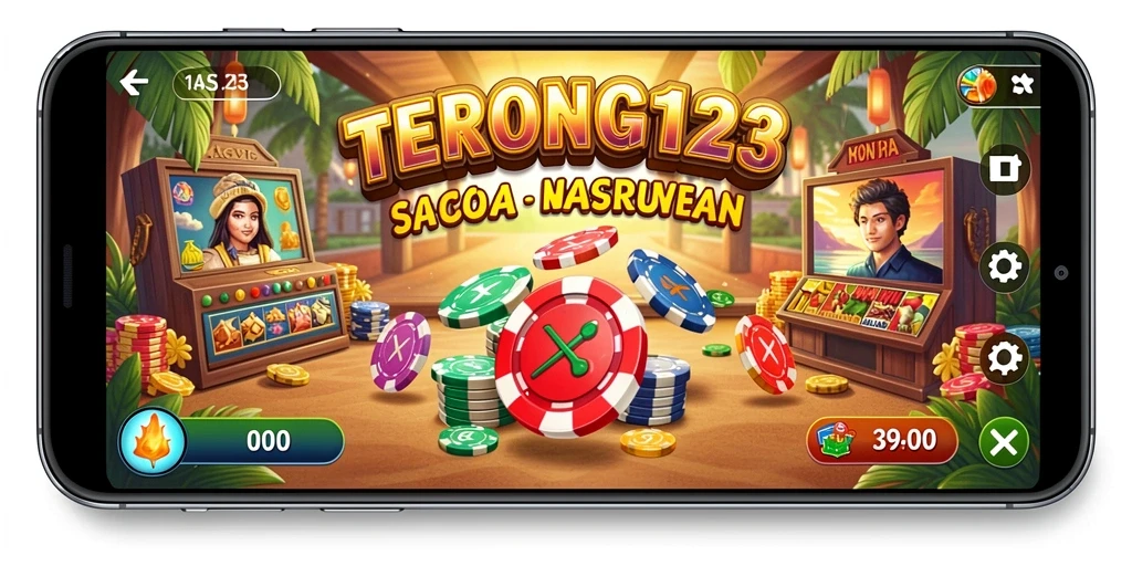 Tampilan menawan TERONG123 dengan gameplay kasino yang seru.